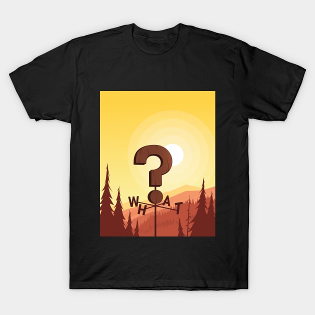 What? Gravity Falls! T-Shirt by Draw Drew Drawn